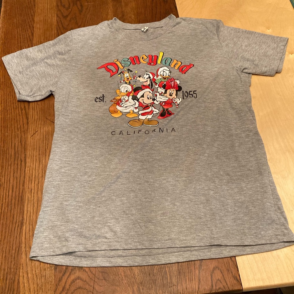 Vintage Disney Christmas T-Shirt with Classic Characters